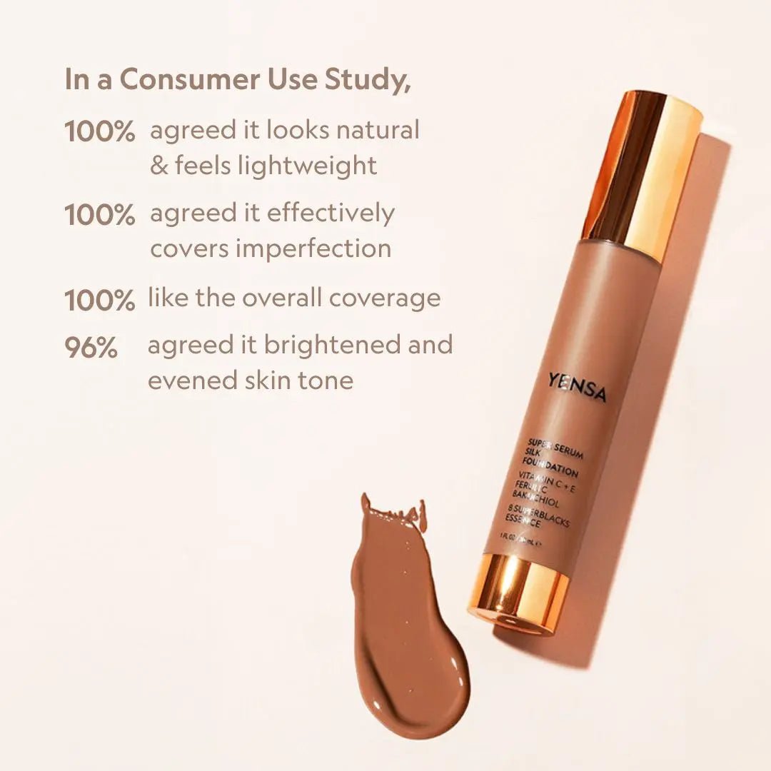 Super Serum Silk Natural Glow Hydrating Peptide Foundation for Radiant Skin - Get it from Bo