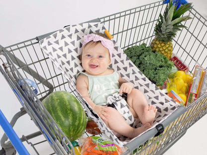 Baby Shopping Cart Hammock | Triangles - Get it from Bo