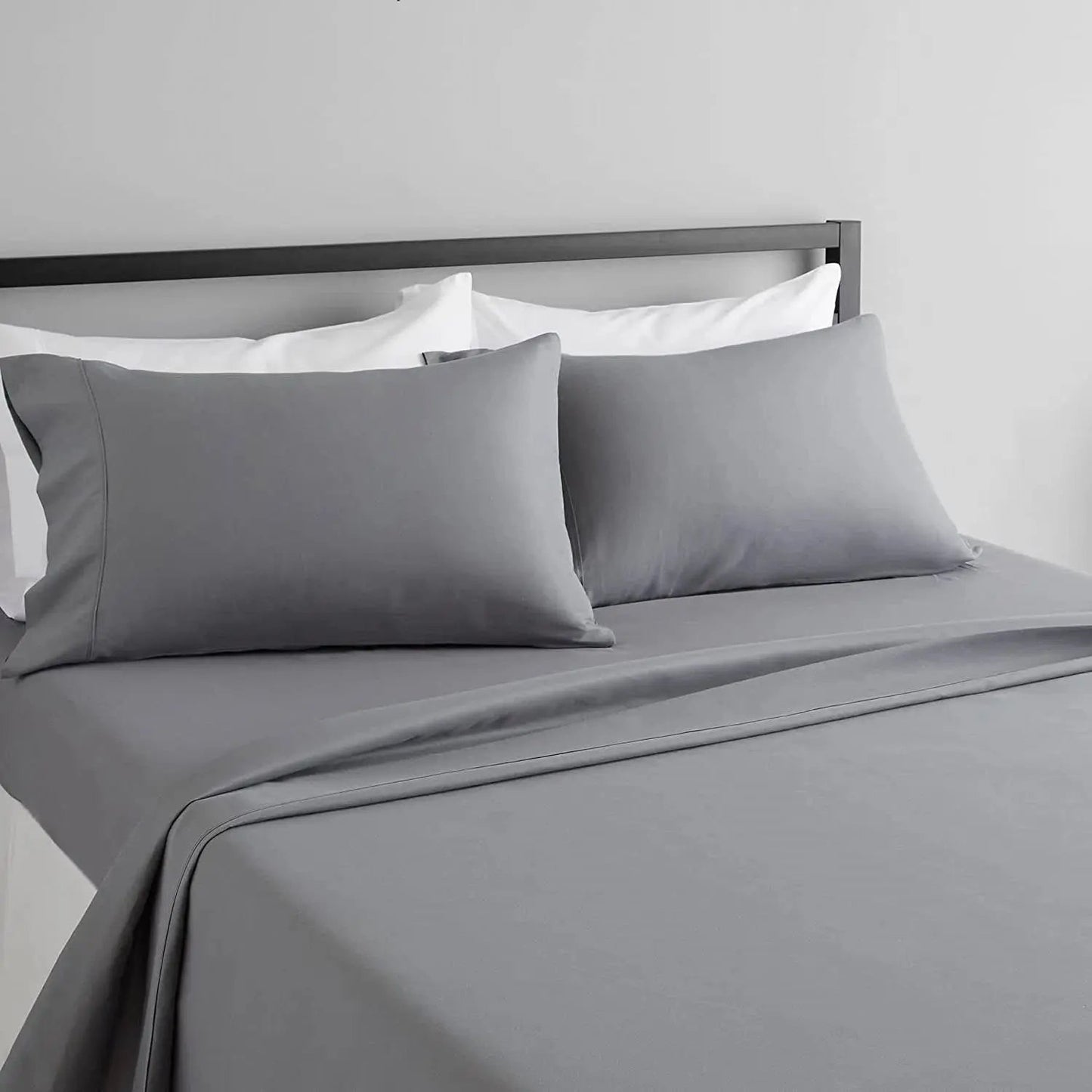 Twin size Silver Grey 100-Percent Egyptian Cotton 1000 Thread Count Sheet Set - Get it from Bo