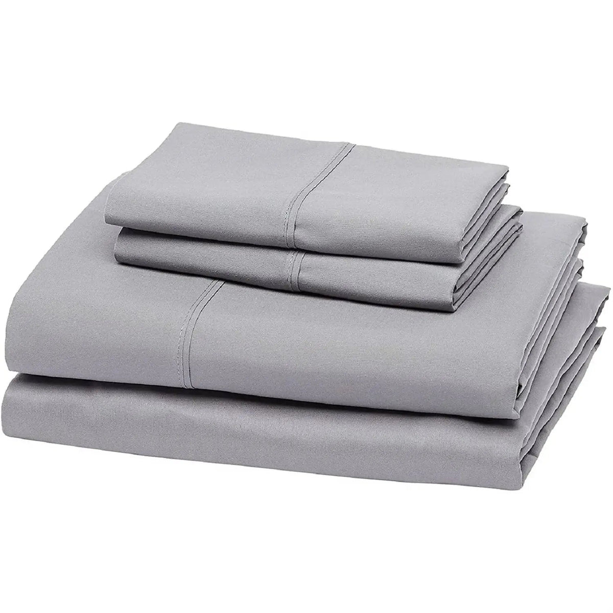 Twin size Silver Grey 100-Percent Egyptian Cotton 1000 Thread Count Sheet Set - Get it from Bo