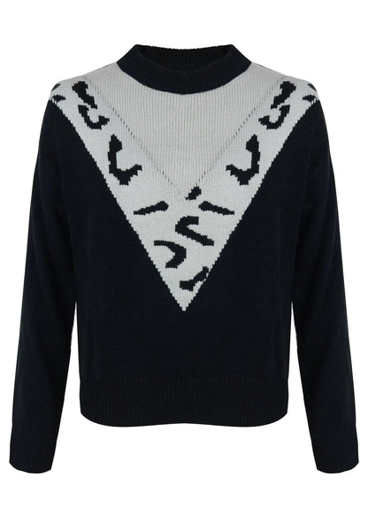 Two Tone Cheetah Light Sweater - Get it from Bo