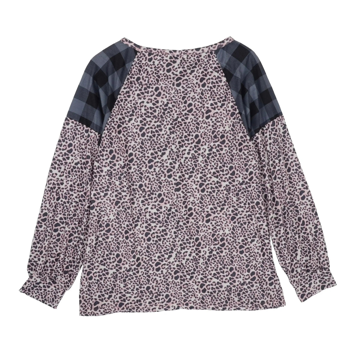 Two Tone Mixed Print Sweater - Get it from Bo