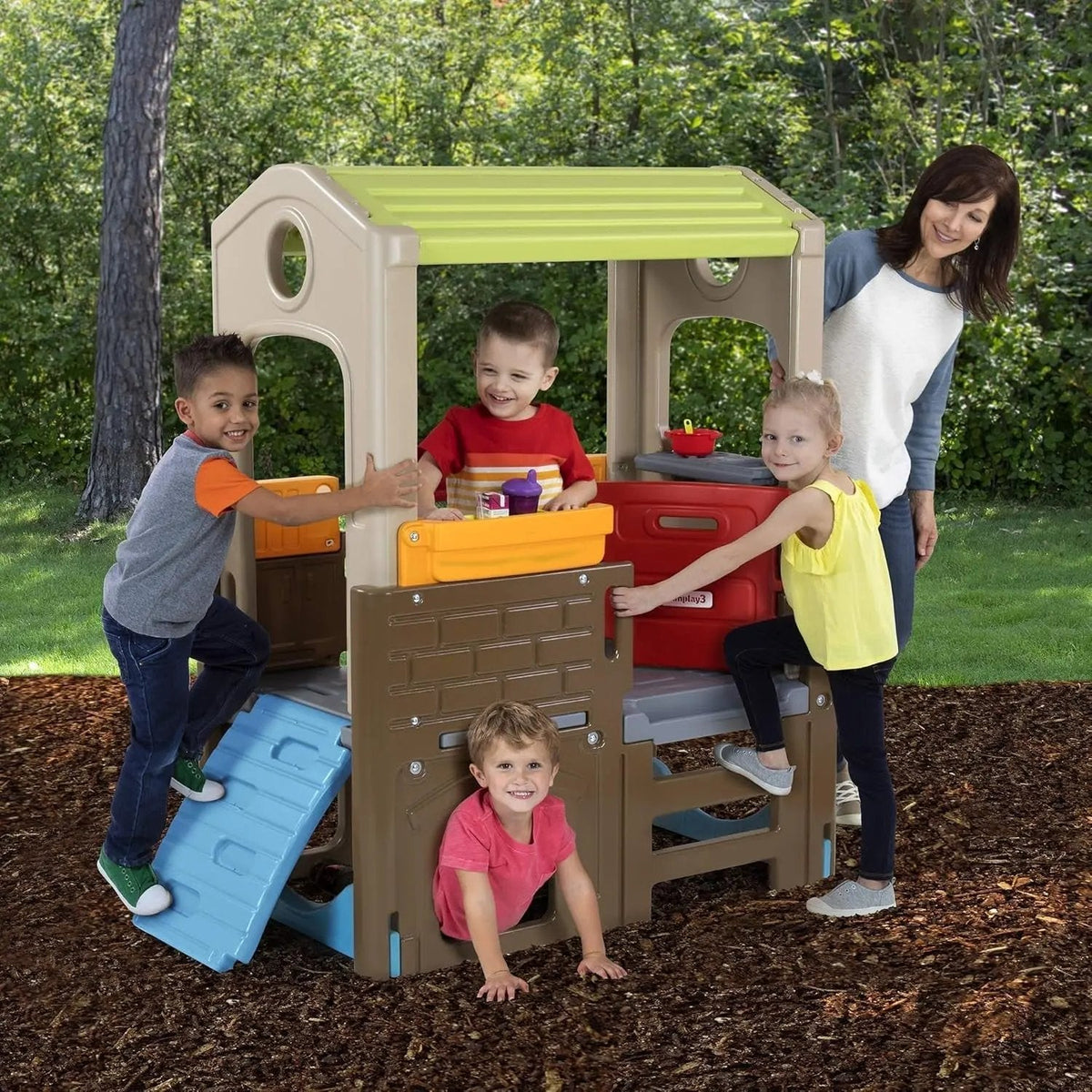 USA Made Kids Indoor Outdoor Discovery Playhouse - Get it from Bo