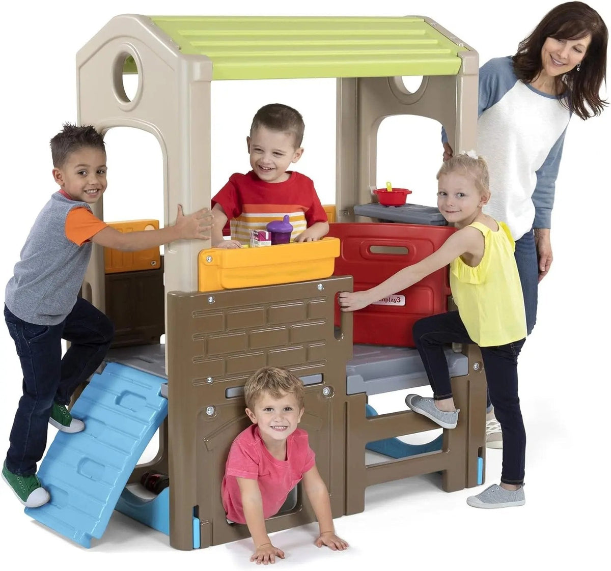 USA Made Kids Indoor Outdoor Discovery Playhouse - Get it from Bo