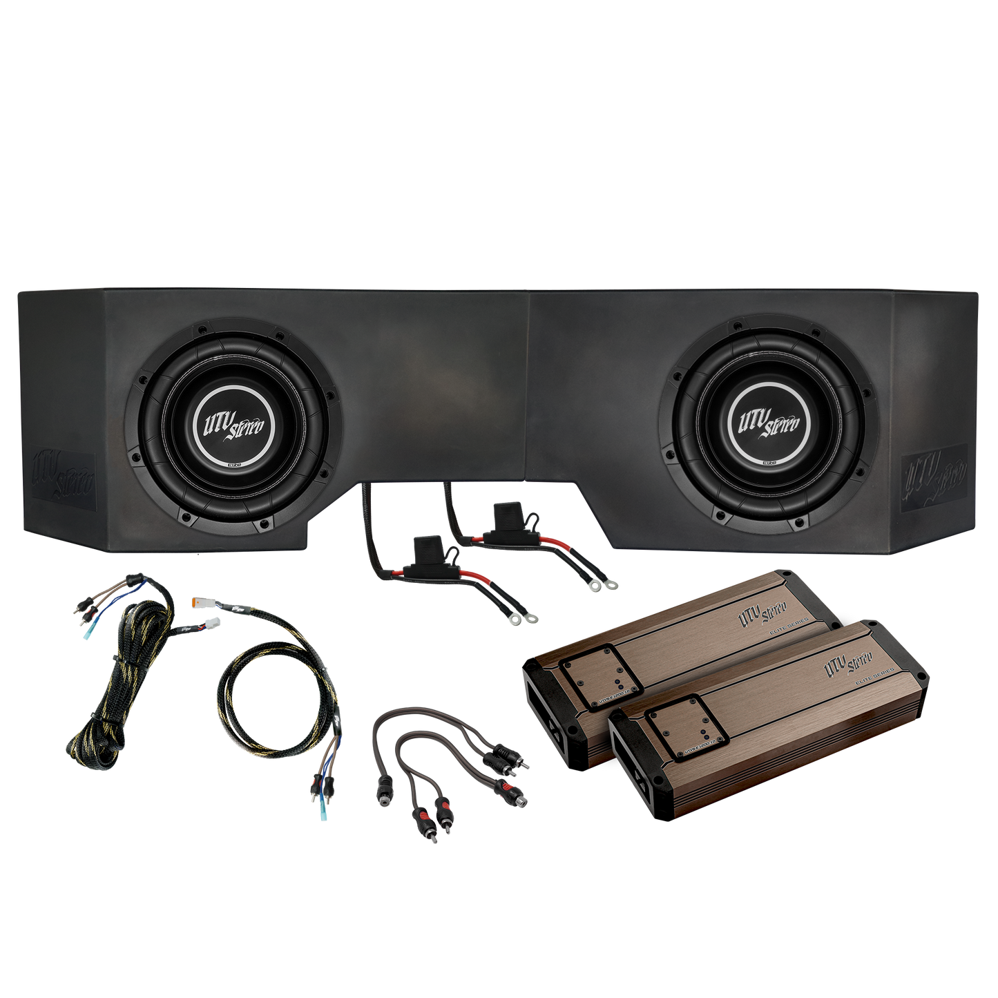 Can-Am® Defender 2400W Dual 10"Subwoofer Kit | UTVS-DEF-SUB-2400-2 Dunes 2 Dezert SXS