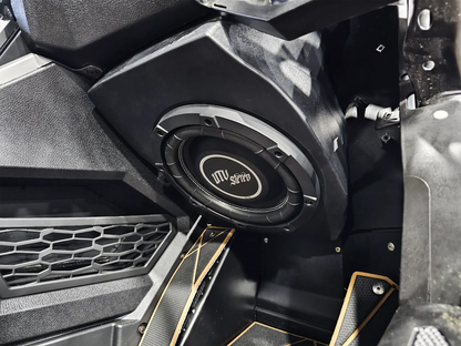 RZR® Pro Series 10" Vented Dash Subwoofer Enclosure | UTVS-PRO-VENC-DASH Dunes 2 Dezert SXS