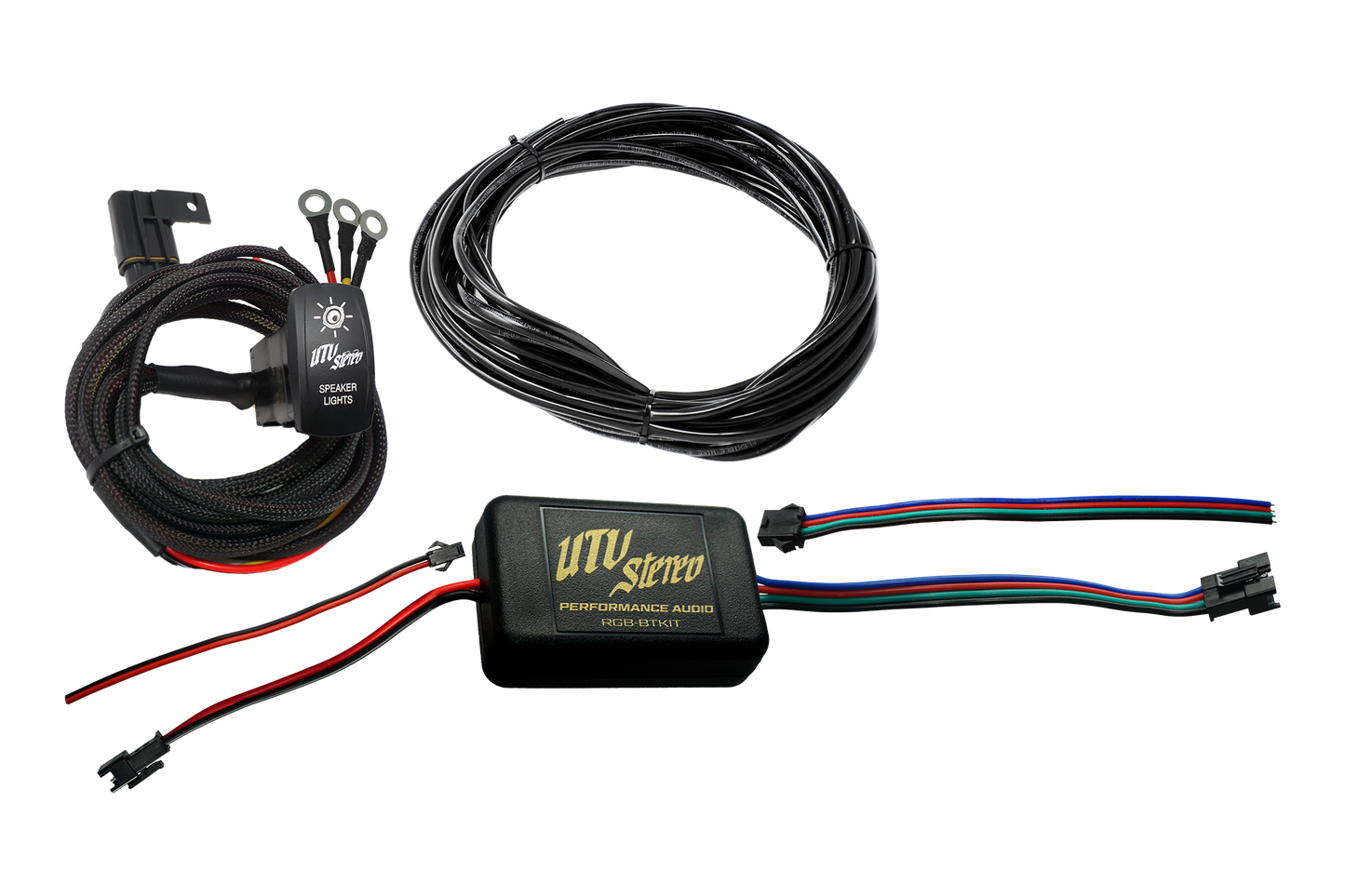 8" RGB LED Speaker Rings (Pair) | UTVS-8LSR Dunes 2 Dezert SXS