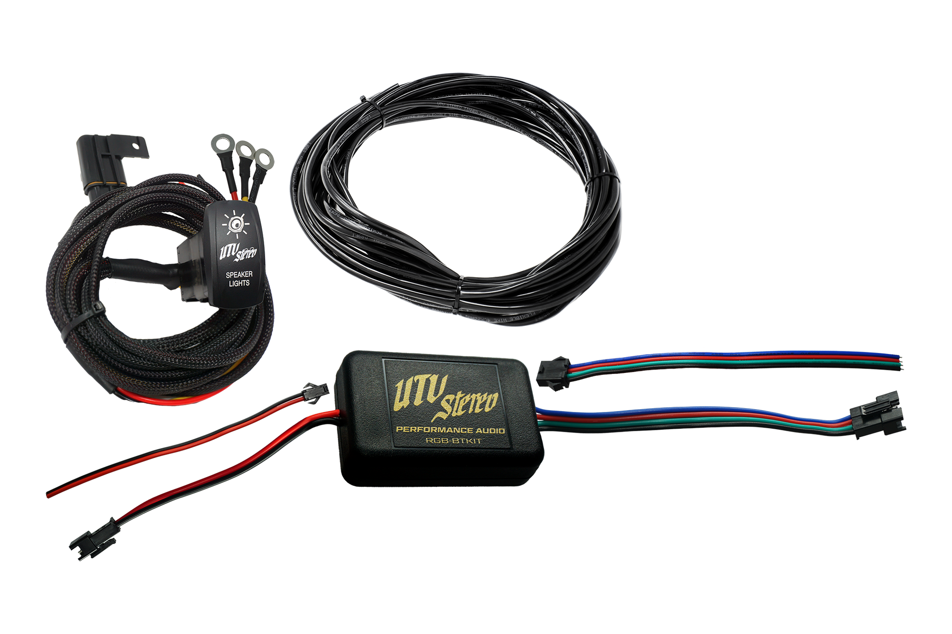 8" RGB LED Speaker Rings (Pair) | UTVS-8LSR Dunes 2 Dezert SXS