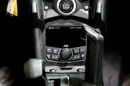 Can-Am® X3 JVC KD-MR1BTS Lower Head Unit Mount | UTVS-X3-HUMT-LW-JVC Dunes 2 Dezert SXS