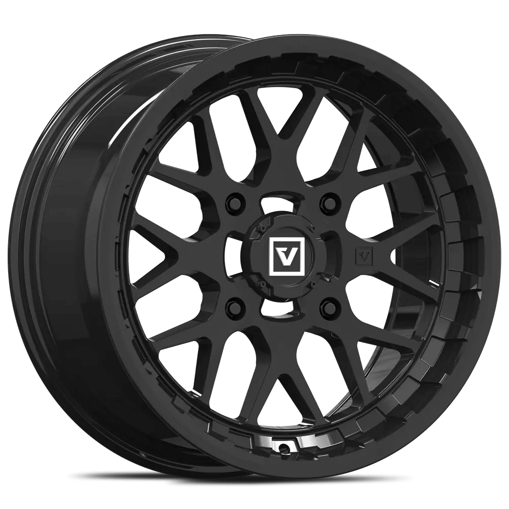 V03 14X7 +25MM 4X137 GLOSS BLACK - Get it from Bo