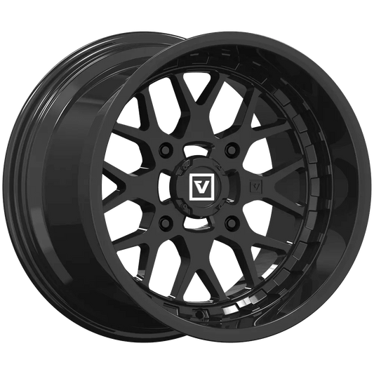 V03 15X10 +00MM 4X156 GLOSS BLACK - Get it from Bo