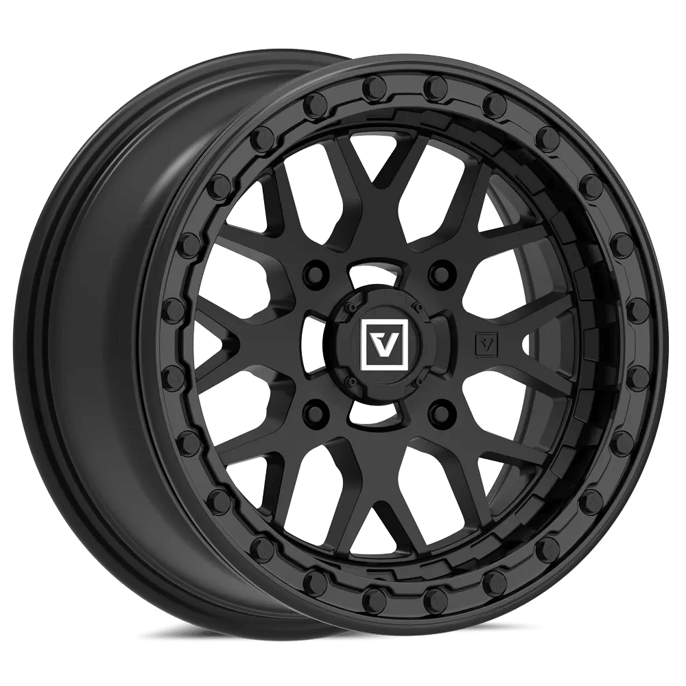 V07 BEADLOCK 15X7 +25MM 4X137 SATIN BLACK - Get it from Bo