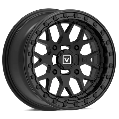 V07 BEADLOCK 15X7 +25MM 4X137 SATIN BLACK - Get it from Bo