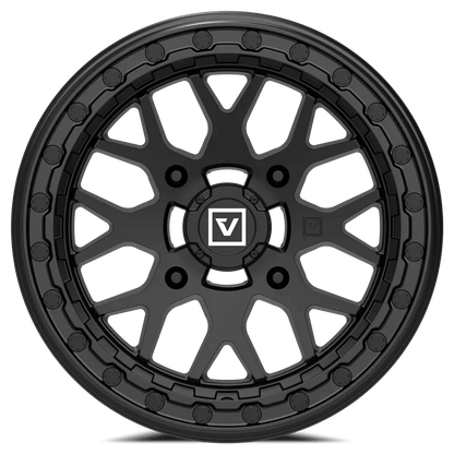 V07 BEADLOCK 15X7 +25MM 4X156 SATIN BLACK - Get it from Bo