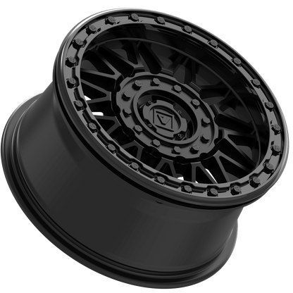 V08 BEADLOCK 15X7 +30MM 4X137/4X156 SATIN BLACK - Get it from Bo
