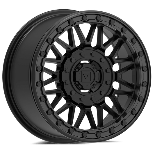 V08 BEADLOCK 15X7 +30MM 4X137/4X156 SATIN BLACK - Get it from Bo