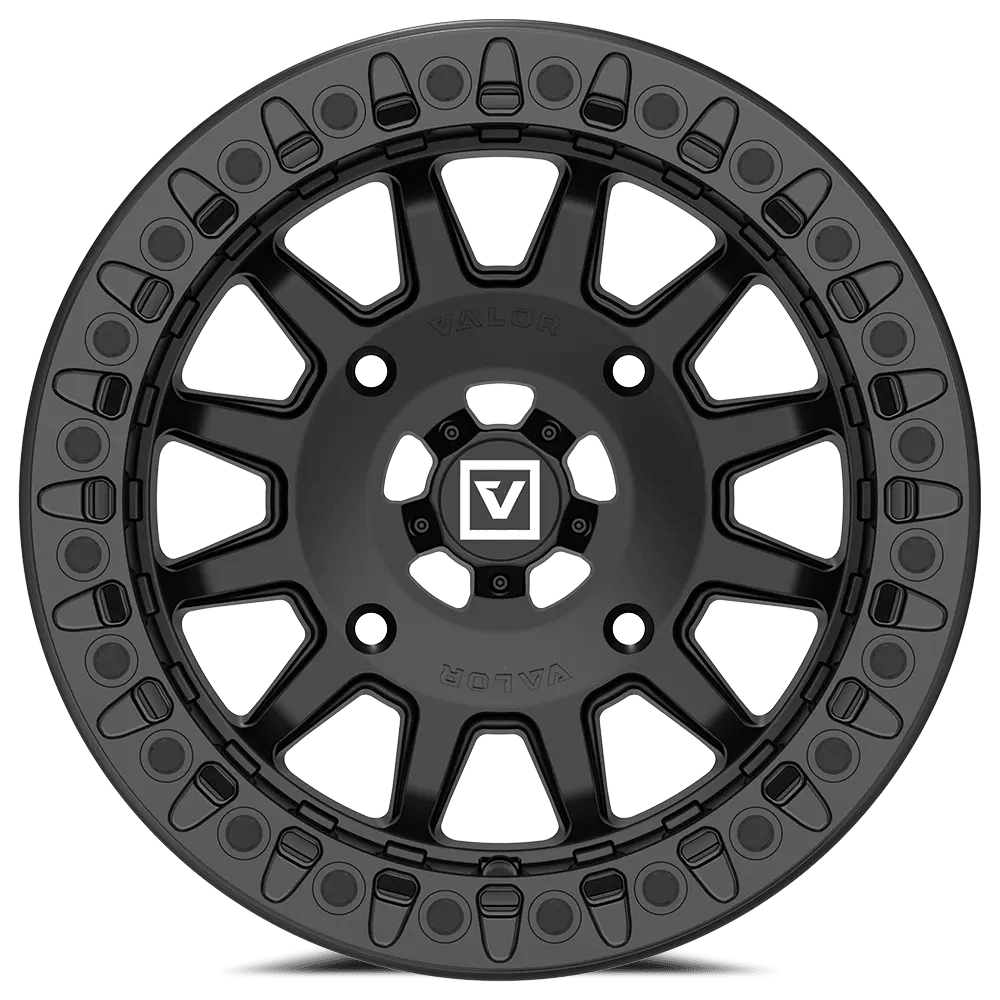 V09 BEADLOCK 15X10 +0 4X137 SATIN BLACK - Get it from Bo