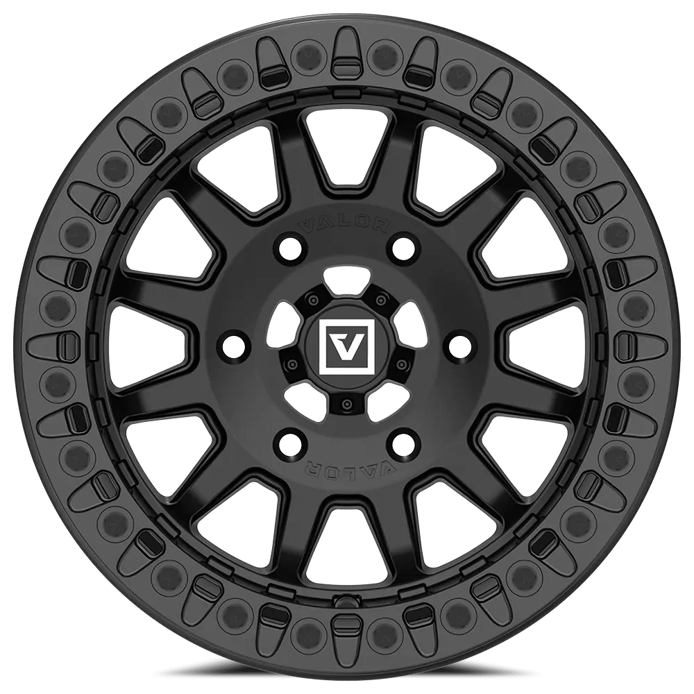 V09 BEADLOCK 15X10 +0 6X139.7 SATIN BLACK - Get it from Bo