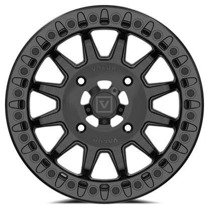 V09 BEADLOCK 15X7 +40 4X137 BRUSHED CHARCOAL - Get it from Bo