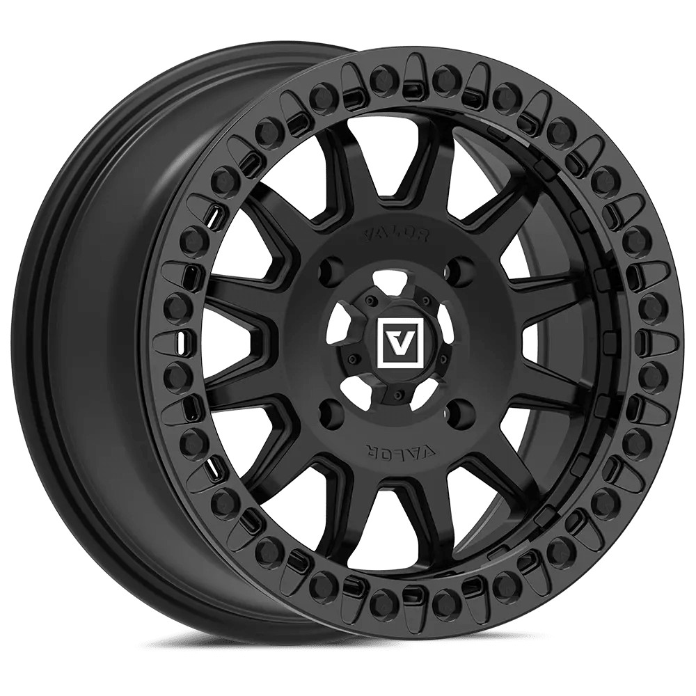 V09 BEADLOCK 15X7 +40 4X156 SATIN BLACK - Get it from Bo