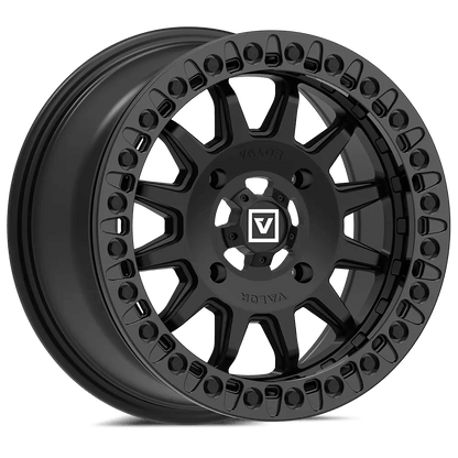 V09 BEADLOCK 15X7 +40 4X156 SATIN BLACK - Get it from Bo
