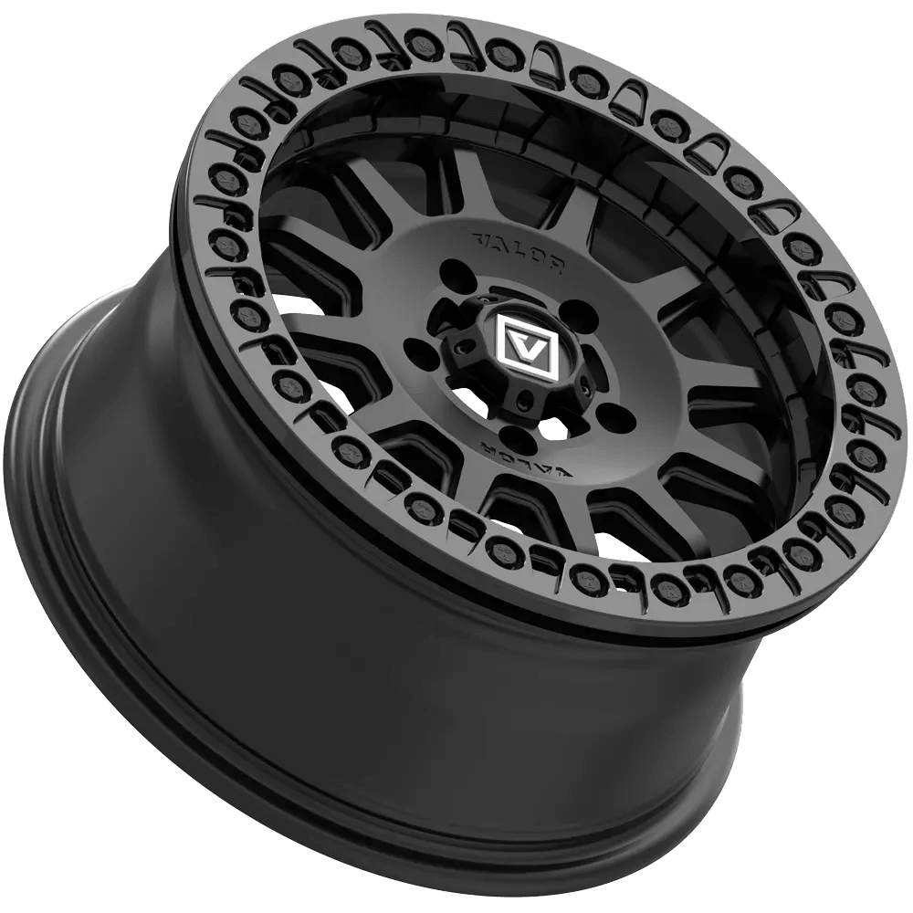 V09 BEADLOCK 15X7 +40 4X156 SATIN BLACK - Get it from Bo