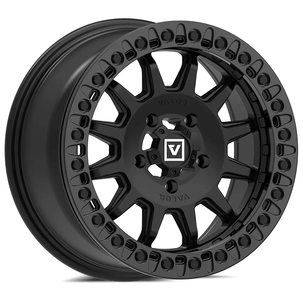 V09 BEADLOCK 15X7 +40 5X114.3 SATIN BLACK - Get it from Bo
