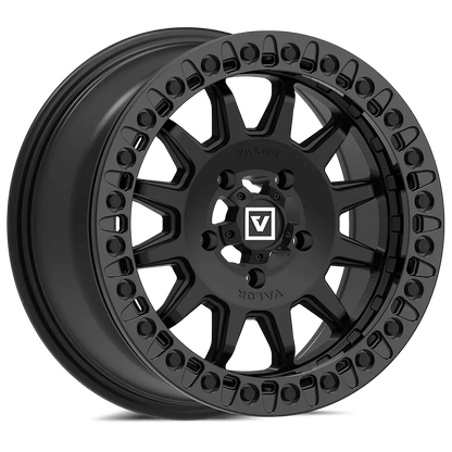 V09 BEADLOCK 15X7 +40 5X114.3 SATIN BLACK - Get it from Bo