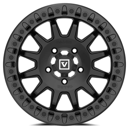 V09 BEADLOCK 15X7 +40 5X114.3 SATIN BLACK - Get it from Bo