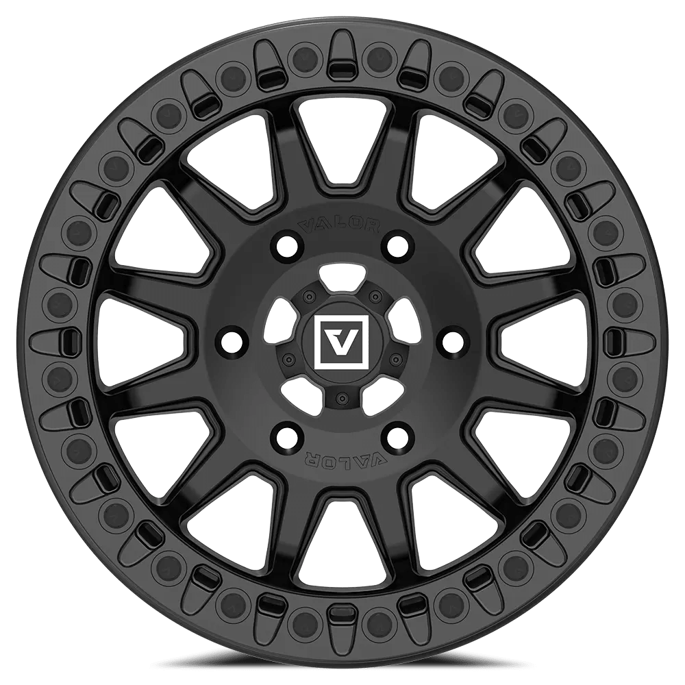 V09 BEADLOCK 15X7 +40 6X139.7 SATIN BLACK - Get it from Bo