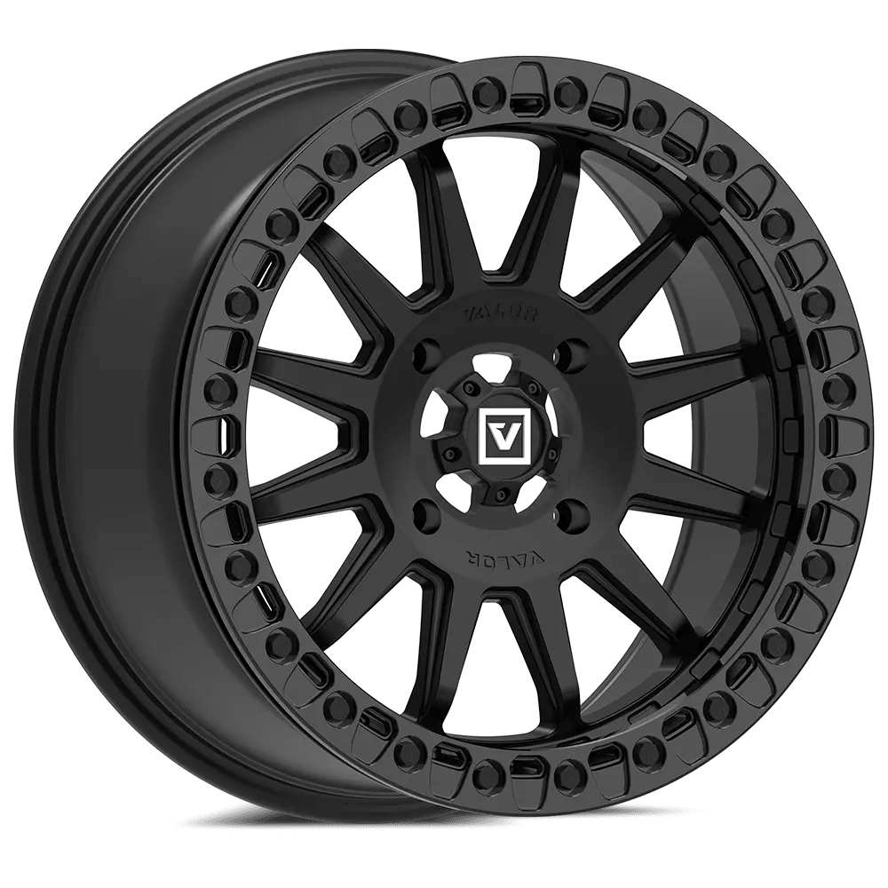 V09 BEADLOCK 17X8 +40 4X137 SATIN BLACK - Get it from Bo