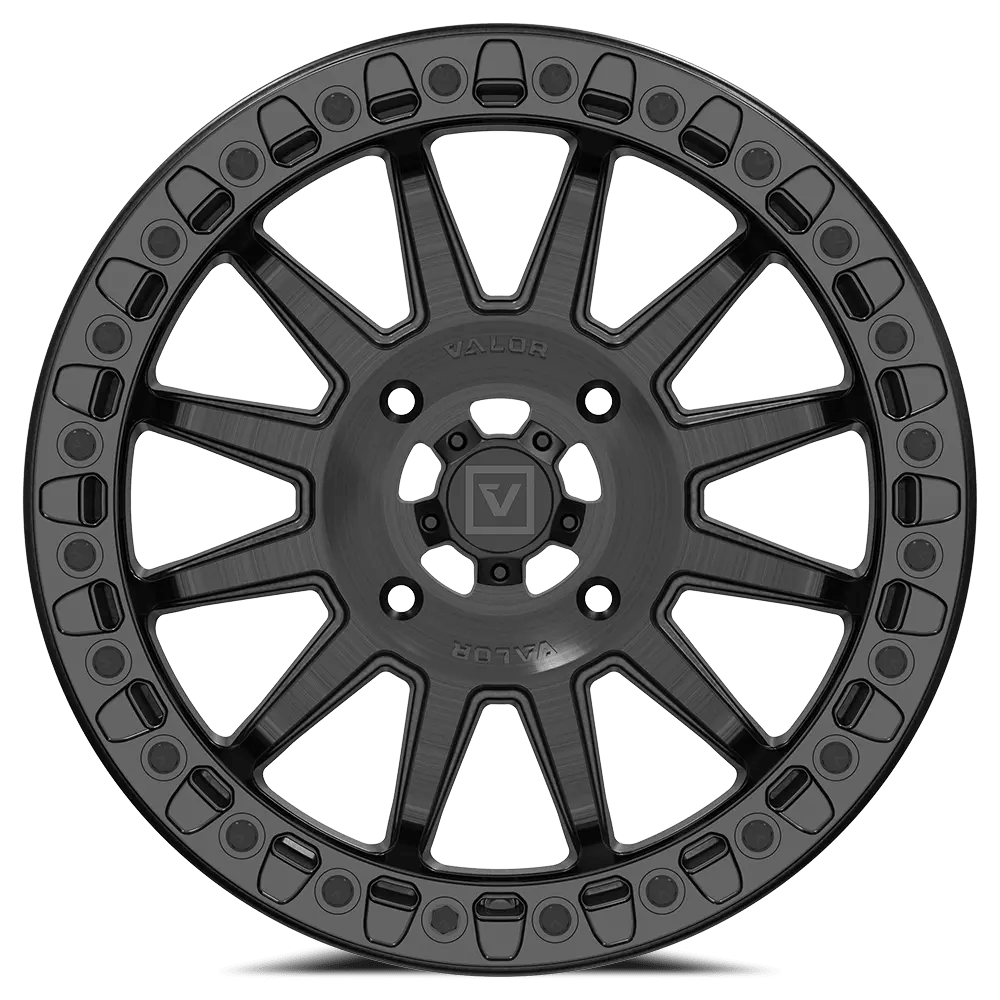 V09 BEADLOCK 17X8 +40 4X156 BRUSHED CHARCOAL - Get it from Bo