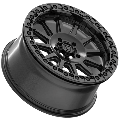 V09 BEADLOCK 17X8 +40 4X156 BRUSHED CHARCOAL - Get it from Bo