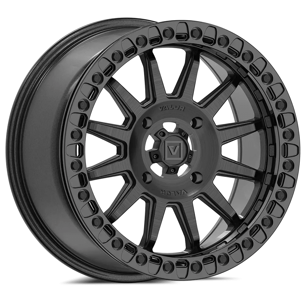 V09 BEADLOCK 17X8 +40 4X156 BRUSHED CHARCOAL - Get it from Bo