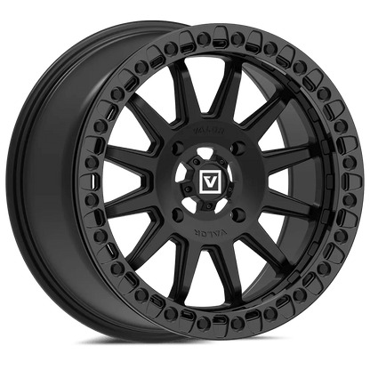 V09 BEADLOCK 17X8 +40 4X156 SATIN BLACK - Get it from Bo