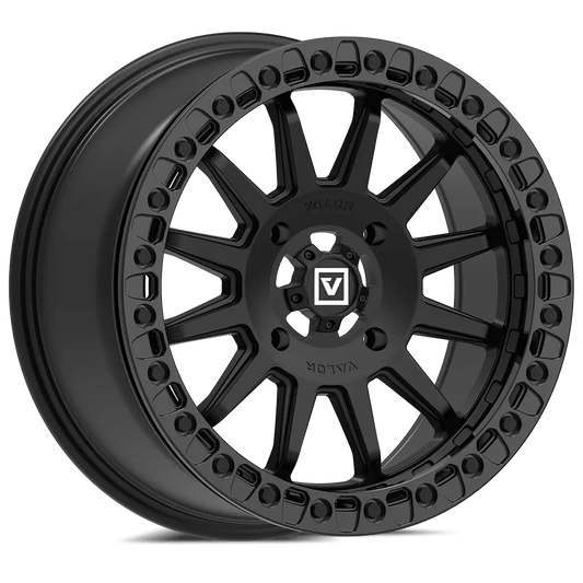 V09 BEADLOCK 17X8 +40 4X156 SATIN BLACK - Get it from Bo