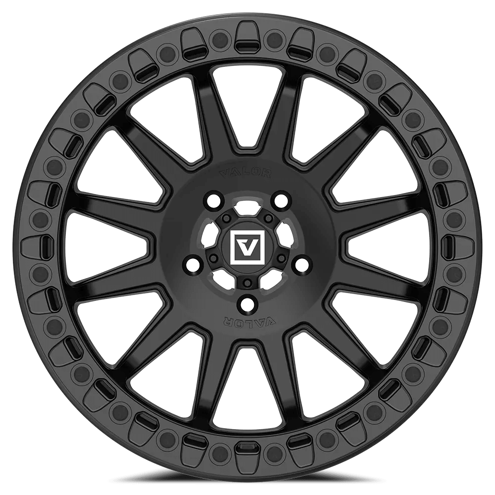 V09 BEADLOCK 17X8 +40 5X114.3 SATIN BLACK - Get it from Bo