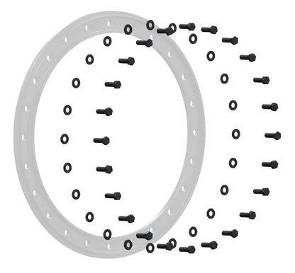 M8x25mm UTV Beadlock Hardware Kit Zinc Valor Offroad