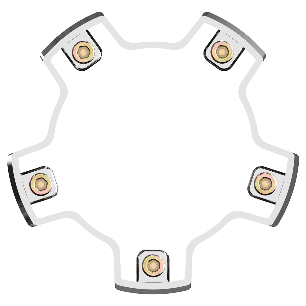 VCAP2 Center Cap Riser Chrome Valor Offroad