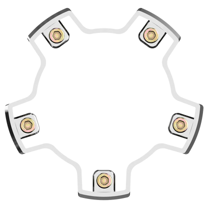 VCAP2 Center Cap Riser Chrome Valor Offroad