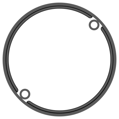 VCAP1 Center Cap Riser Black Valor Offroad