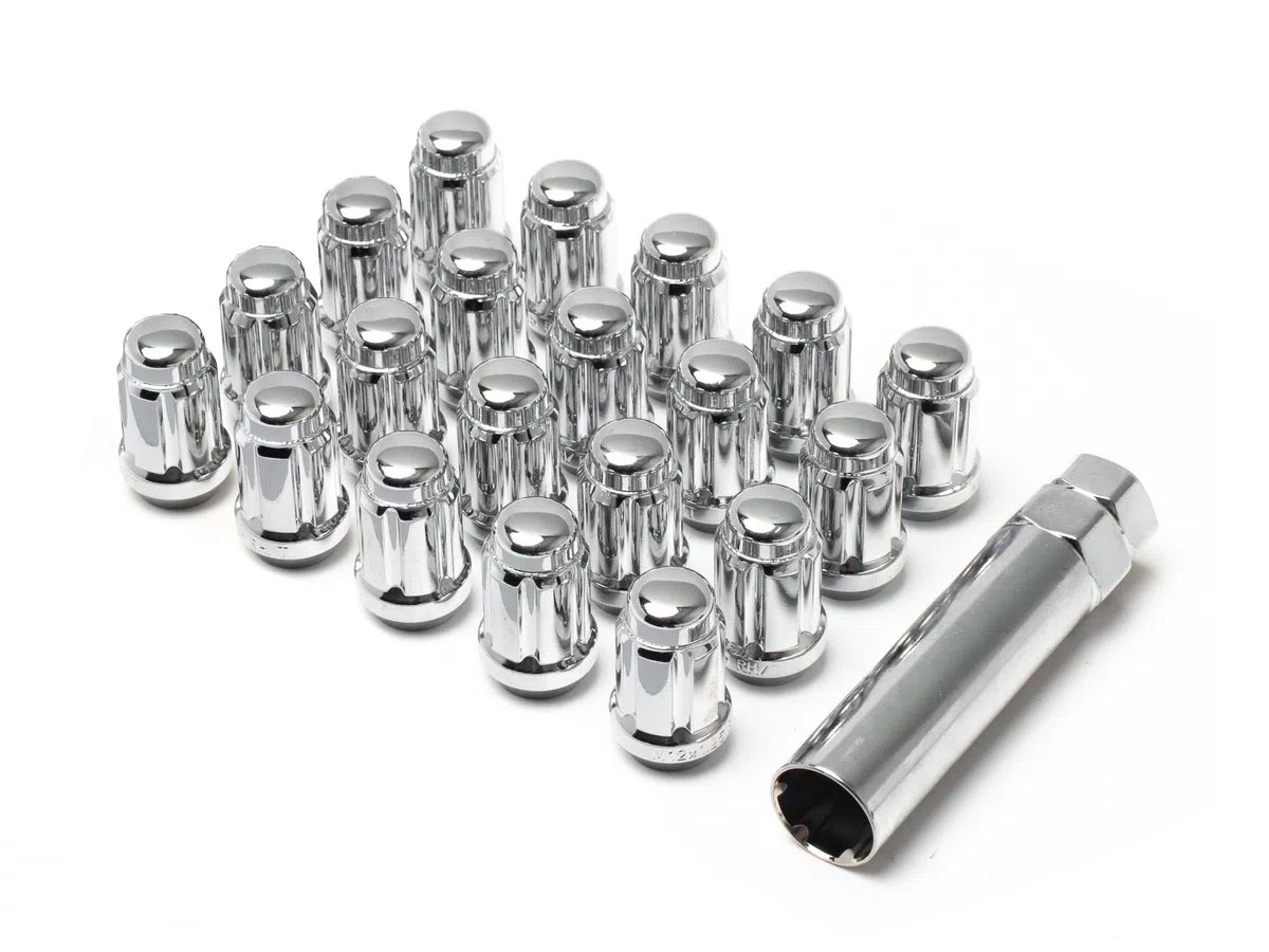 12x1.5 UTV Wheels Lug Kit Chrome (5-Lug) Valor Offroad