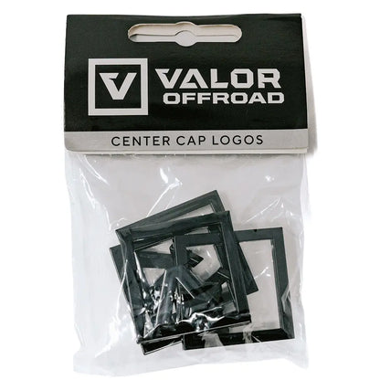 Center Cap Logo Kit Black Valor Offroad
