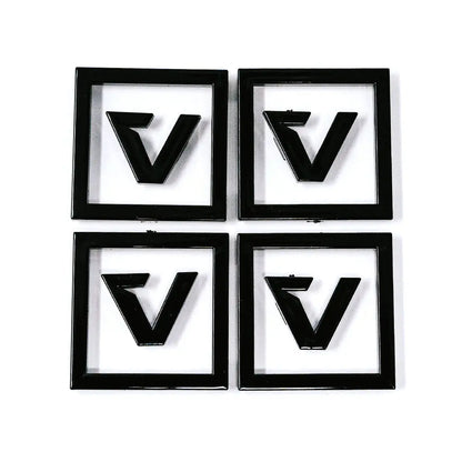 Center Cap Logo Kit Black Valor Offroad