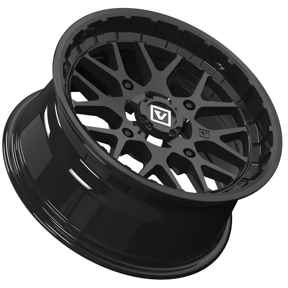 V03 UTV Wheel Gloss Black Valor Offroad