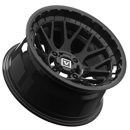 V03 UTV Wheel Gloss Black Valor Offroad