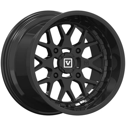 V03 UTV Wheel Gloss Black Valor Offroad