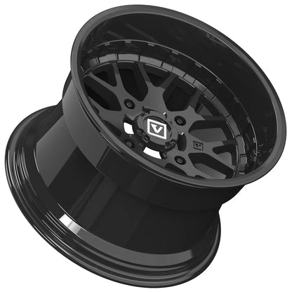 V03 UTV Wheel Gloss Black Valor Offroad
