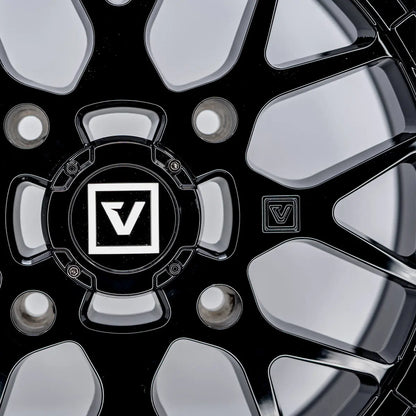 V03 UTV Wheel Gloss Black Valor Offroad