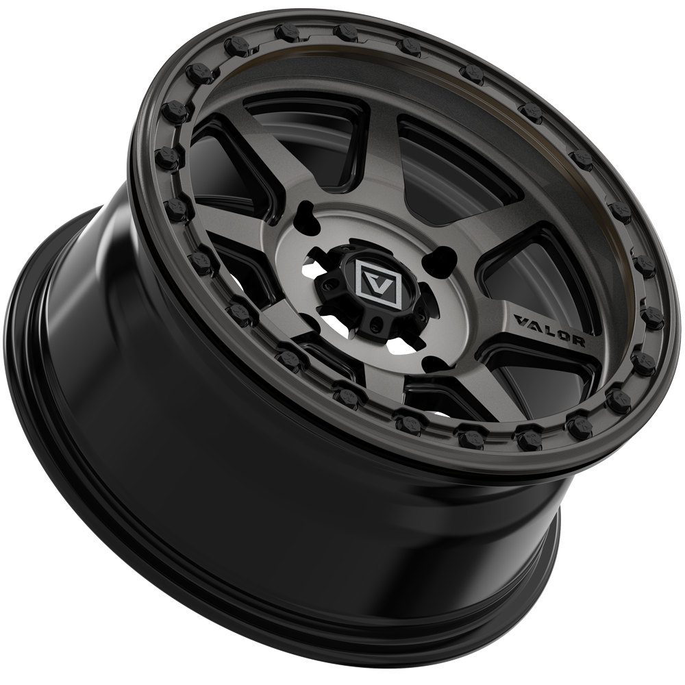 V13 Beadlock UTV Wheel Dark Tint Valor Offroad